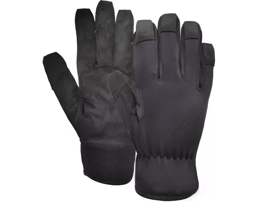 ASTM F2878-10 Certified Synthetic Leather Needle Resistant Gloves with XS-XL Size Range